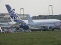 Warten auf den Airbus 380 Koeln Bonn P351